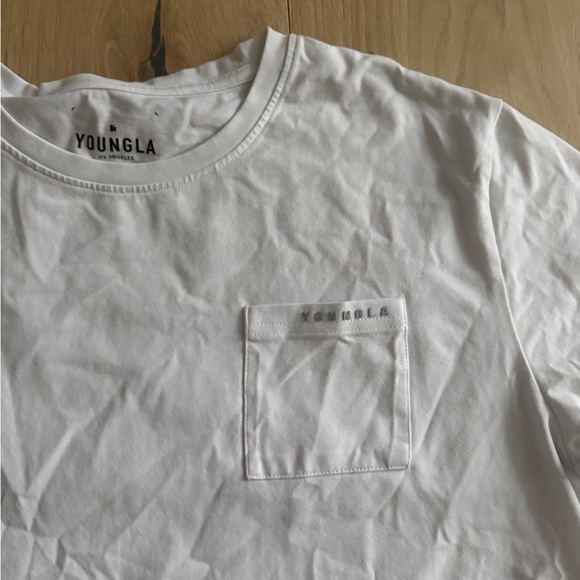 YoungLA White Short Sleeve Tee - Picture 2 of 4